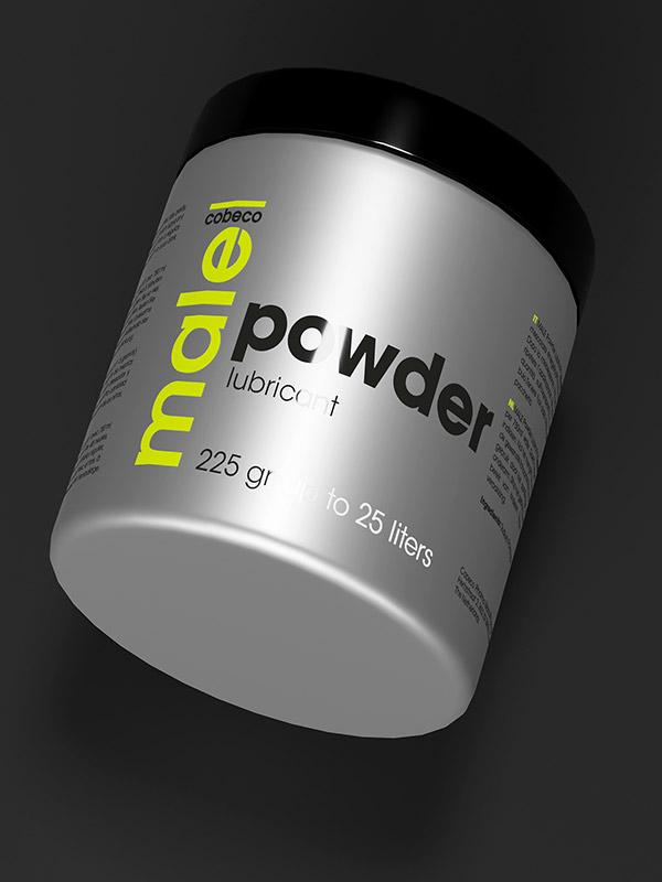 Cobeco - Lubrificante in Polvere 225g Grigio