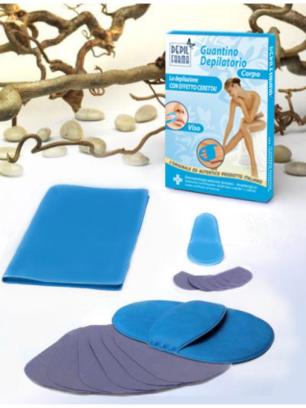 DepilFarma - Guantino Depilatorio Celeste 2pz