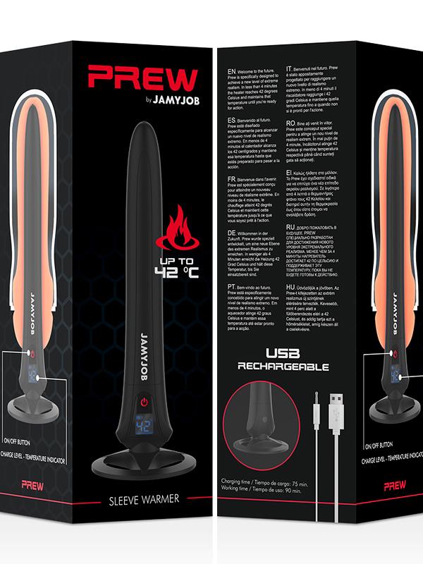 JamyJob - Riscaldatore per Masturbatori Nero DIS