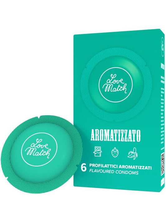 Love Match - Profilattici Aromatizzati - 6pz