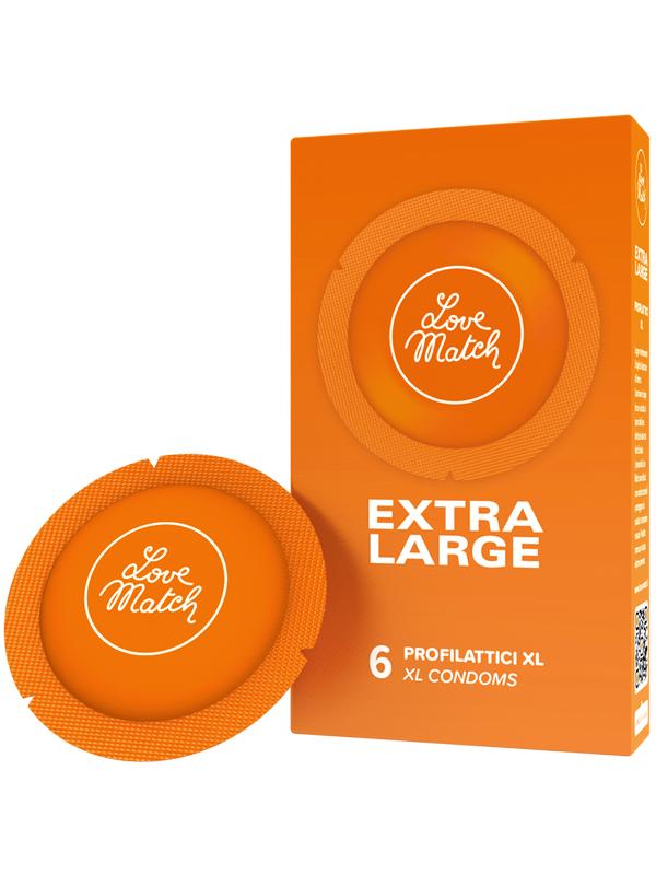 Love Match - Profilattici Extra Large - 6pz