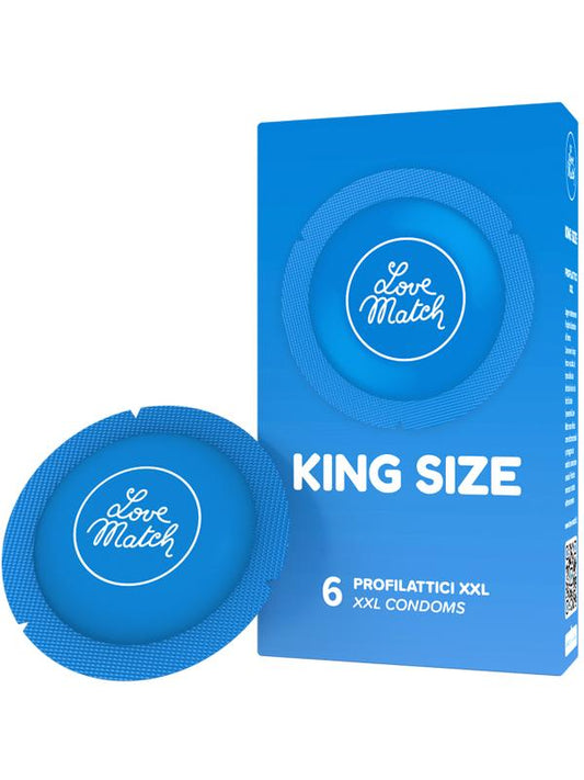 Love match - Profilattici King Size - 6pz
