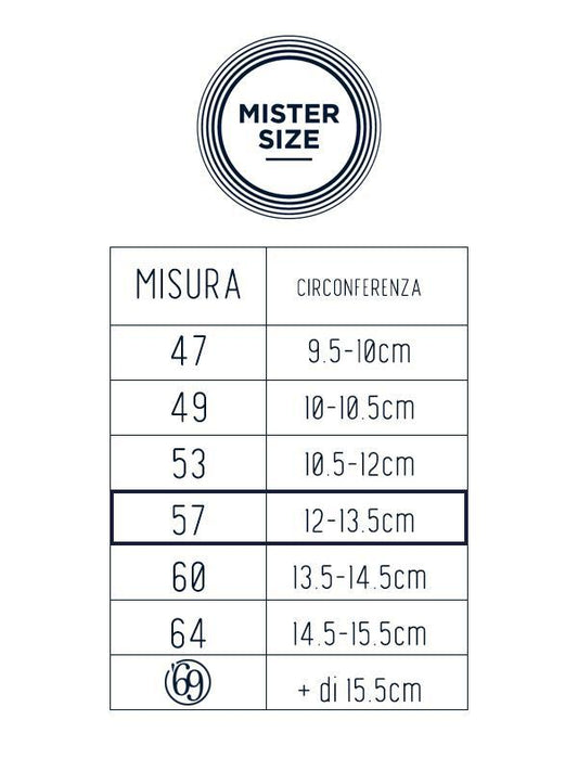 Mister Size - Profilattici 10pz 57