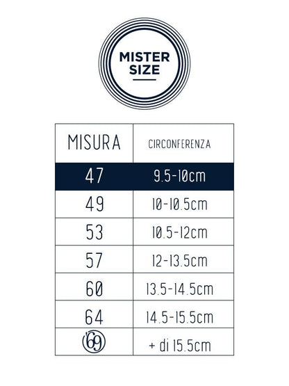 Mister Size - Profilattici 3pz 47