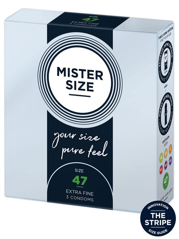 Mister Size - Profilattici 3pz 47