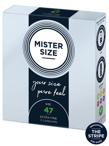 Mister Size - Profilattici 3pz 47