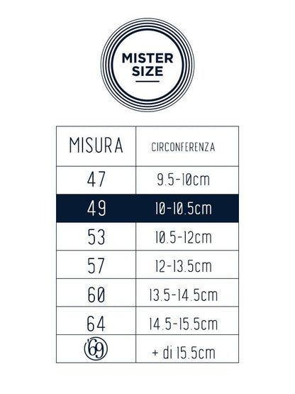 Mister Size - Profilattici 3pz 49