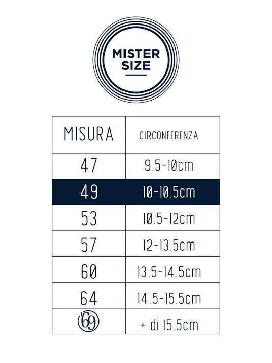 Mister Size - Profilattici 3pz 49