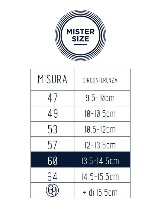 Mister Size - Profilattici 3pz 60