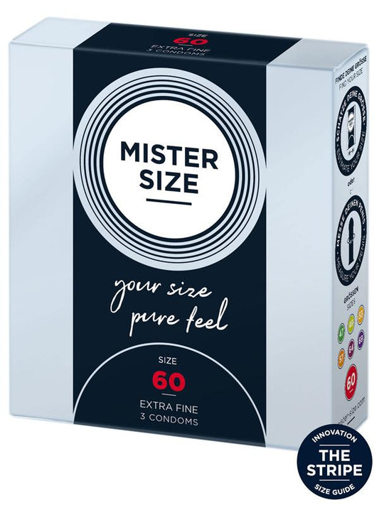 Mister Size - Profilattici 3pz 60