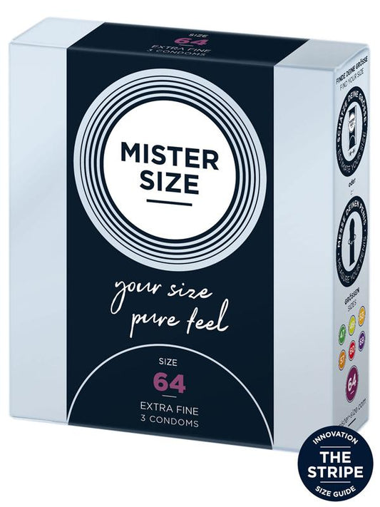 Mister Size - Profilattici 3pz 64