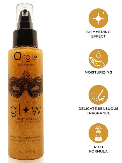 Orgie - Olio Luccicante da Massaggio 110ml
