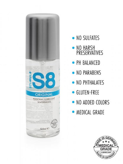 S8 - Lubrificante a base d'acqua 125ml