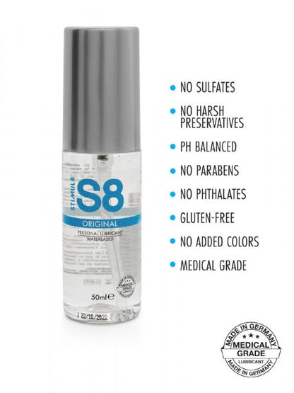 S8 - Lubrificante a base d'acqua 50ml