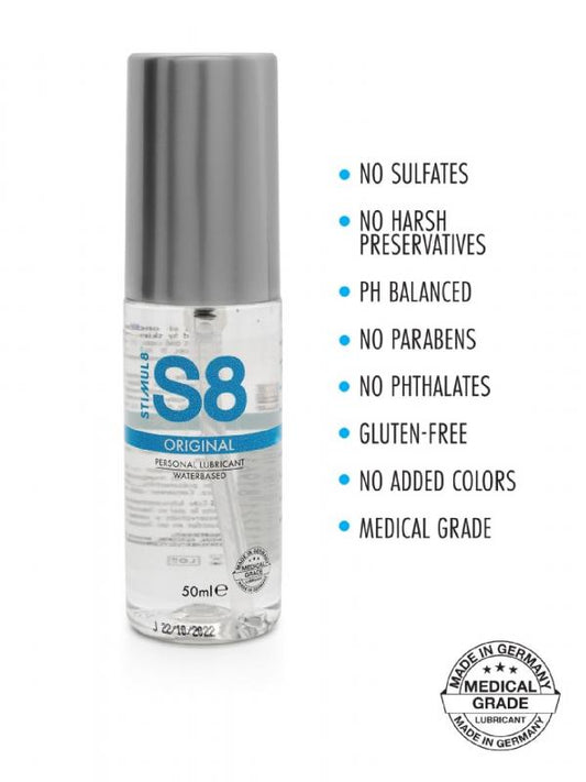 S8 - Lubrificante a base d'acqua 50ml