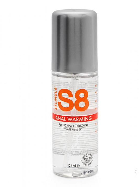 S8 - Lubrificante anale a base d'acqua Warming 125ml