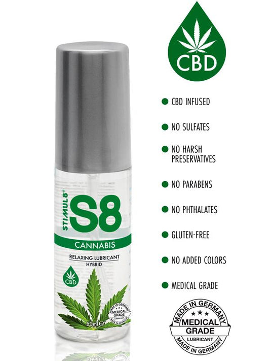 S8 - Lubrificante Cannabis 50ml