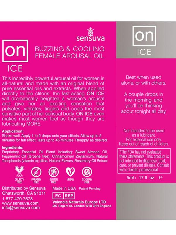 Sensuva - ON ICE - Arousal for Her 0.5ml