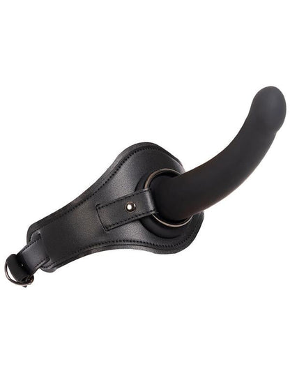 Strap-On per coscia Nero Similpelle