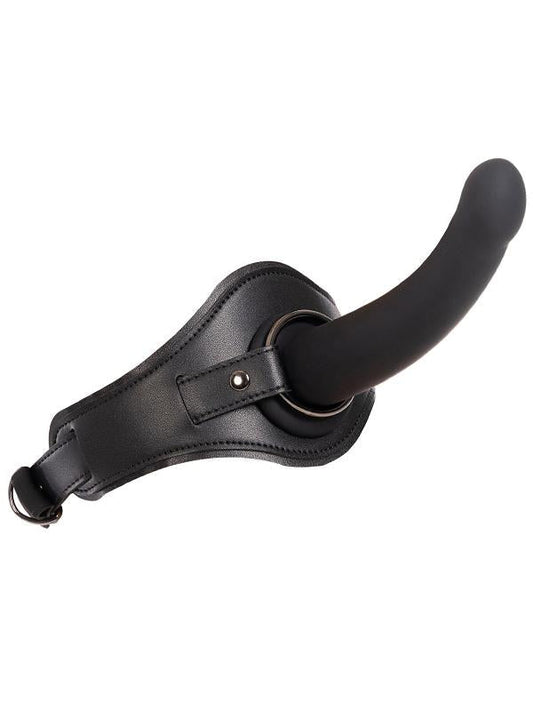 Strap-On per coscia Nero Similpelle